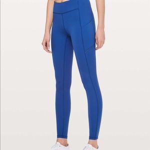 Lululemon blue Speed up Tight Leggings